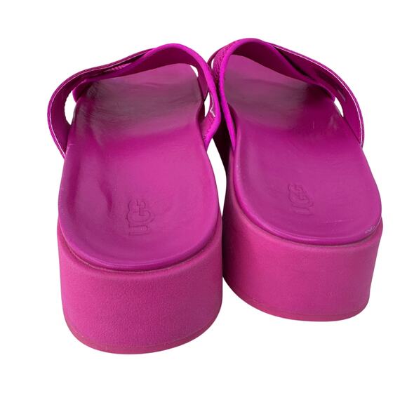 UGG Emily Mesh Slides Slipper Square Toe Slip-On 1119491 Pink Womens Size 7.5 - Picture 3 of 7